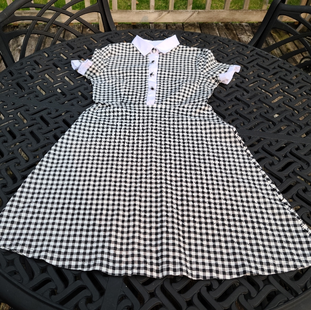 Gingham Dress